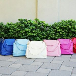 New Snap Front 3 Compartment Convertible Purse